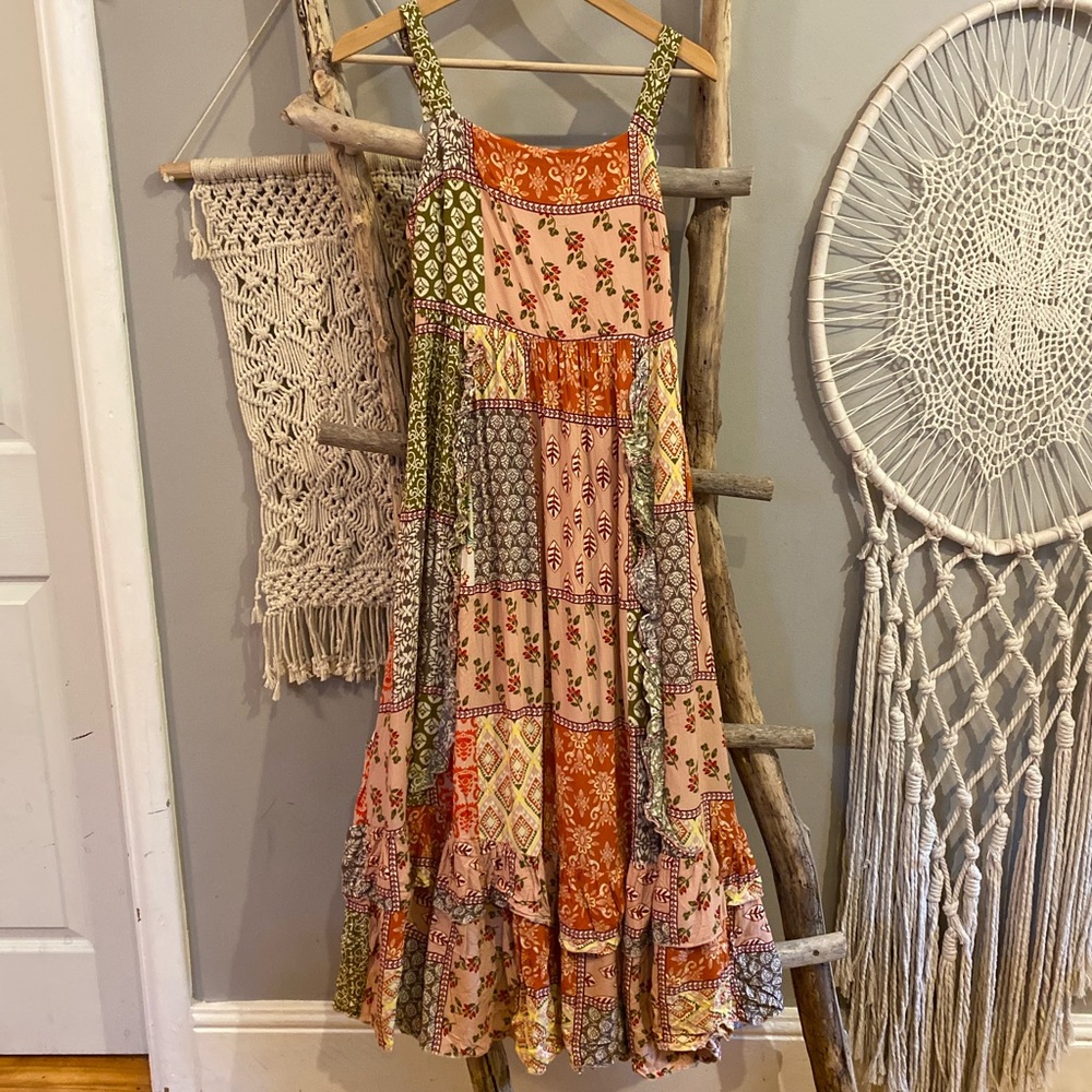 Patchwork summer dress